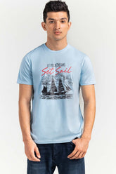 Angel Blue Fashion T-shirt JGP-URB-D270-02